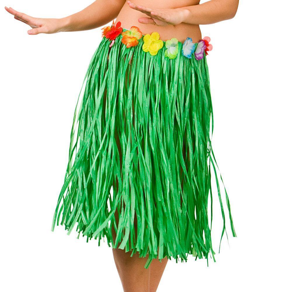 Glitter grass skirt top