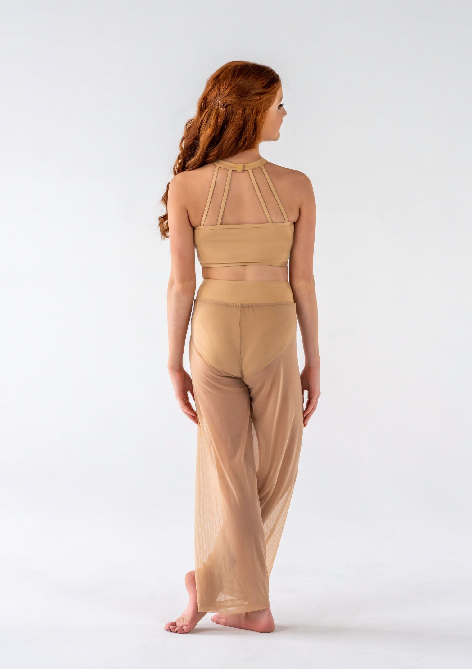 Mesh Performance Crop Top