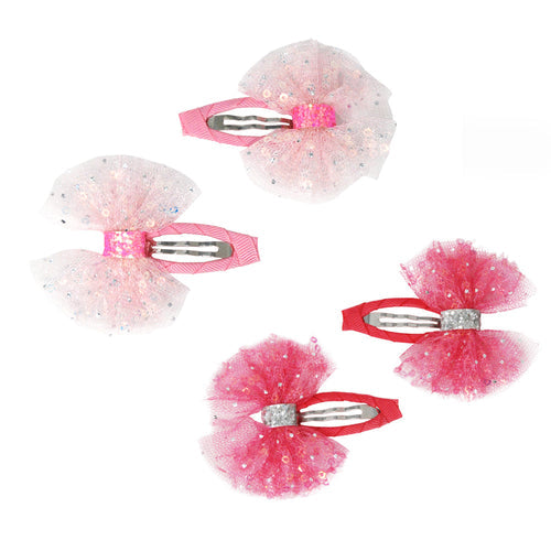 ballet hair clips glitter