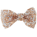 Encrusted Gemstone Bow Snap clips