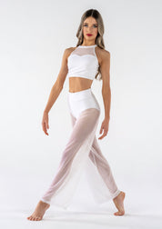 Mesh Performance Crop Top