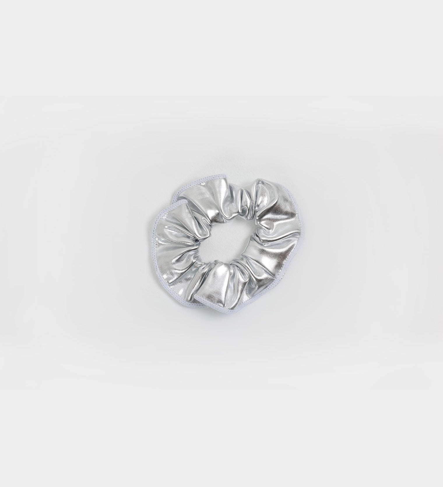 Metallic S7 Nylon Scrunchies