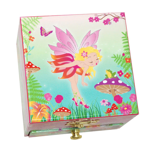Forest Fairy Small Music Box-Pink