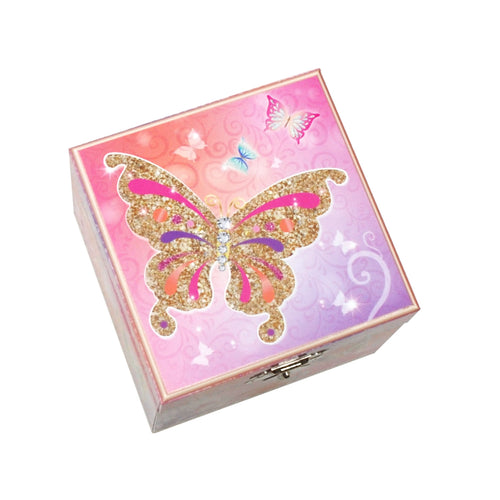 Butterfly Skies Small Music Box