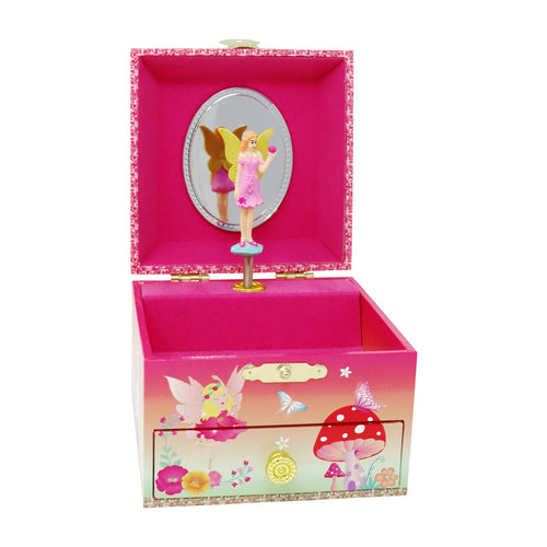 Pixie Fantasy Small Unicorn Fairy Musical Jewellery Storage Box