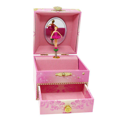 ballet pink jewellery box