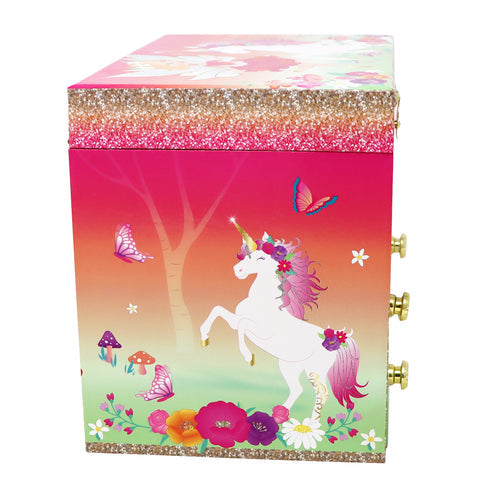 gift Unicorn Fairy Musical Jewellery Storage Box