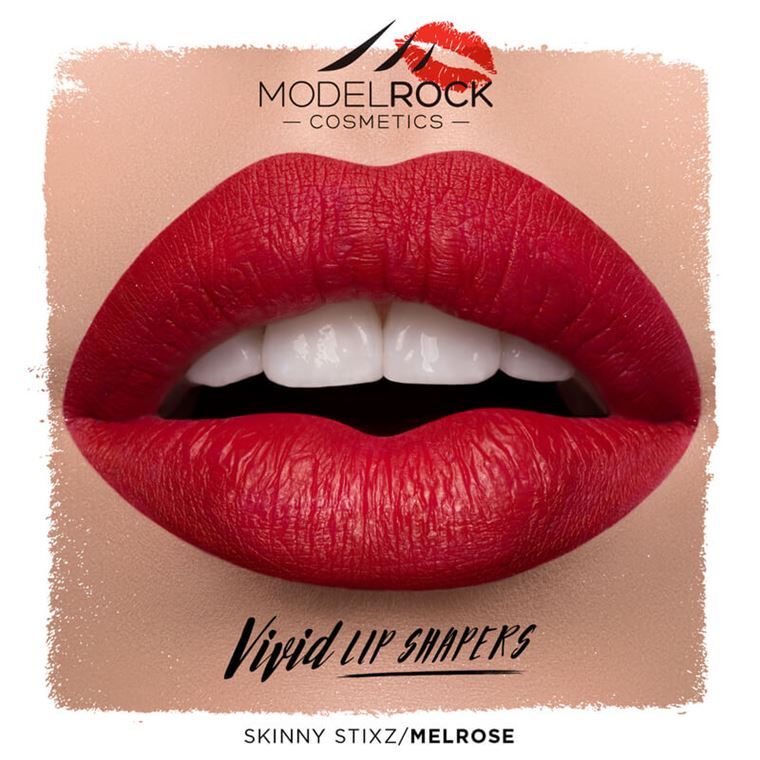 red lip liner dance 
