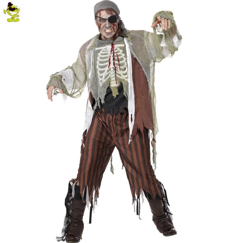 zombie man pirate halloween costume