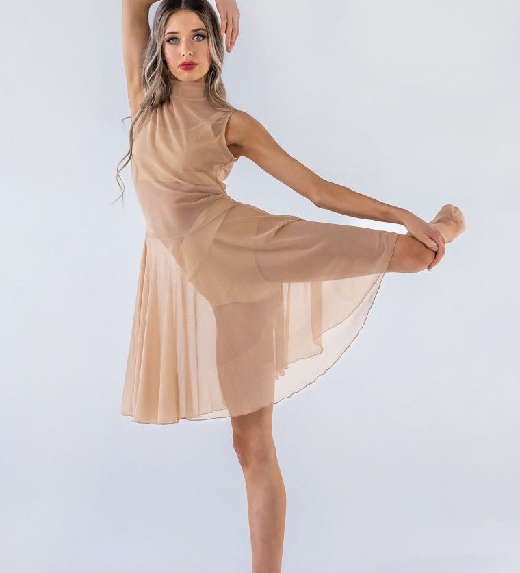 nude lyrical dress