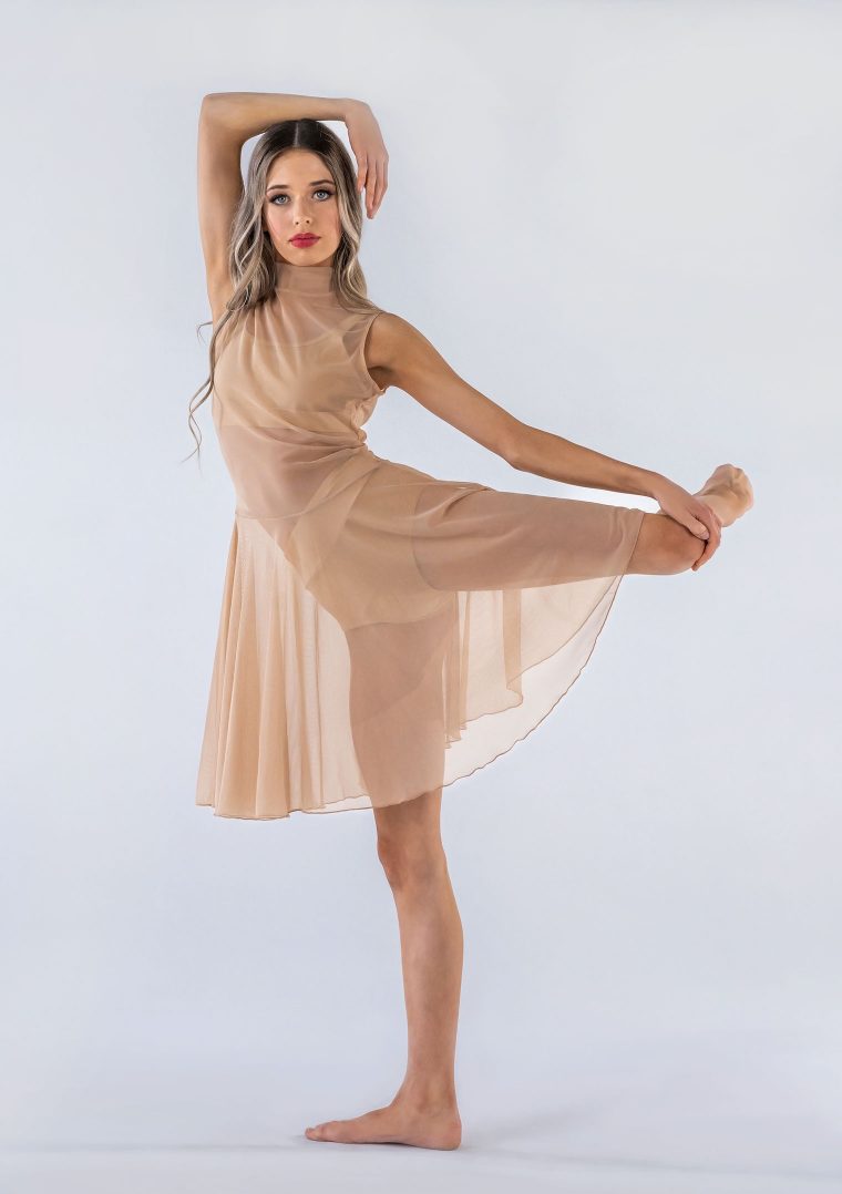 nude lyrical dress