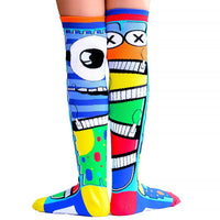 Unleash your inner little monster with these super fun and colourful monster socks. Perfect novelty socks for any age, MADMIA monster socks are so cute it’s scary!