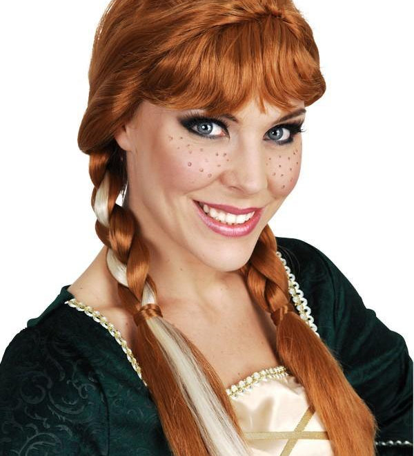 frozen wig Anna Fancy Dress