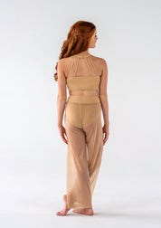 Costume Nude Mesh Performance Pants