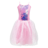 Romantic Ballet Sequin Sparkle Dress