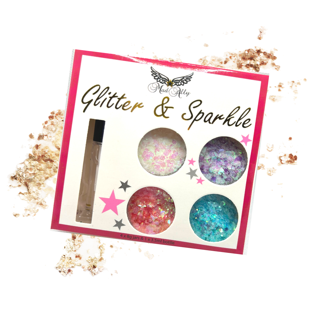 hair and body glitter