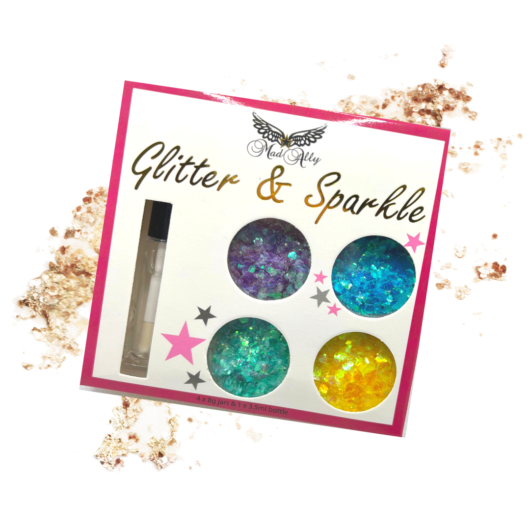hair and body glitter