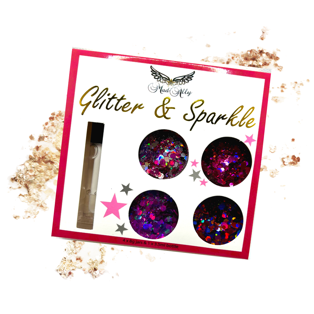 hair and body glitter