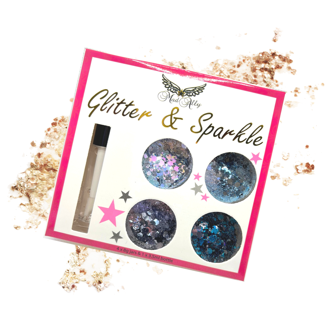 hair and body glitter