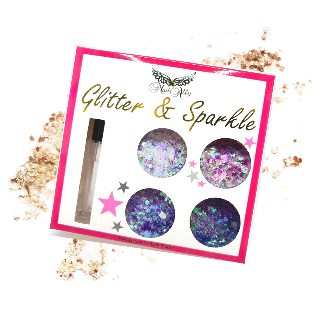hair and body glitter