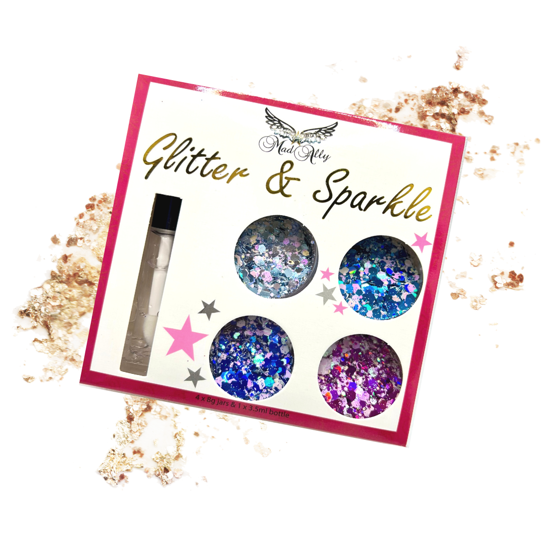 hair and body glitter