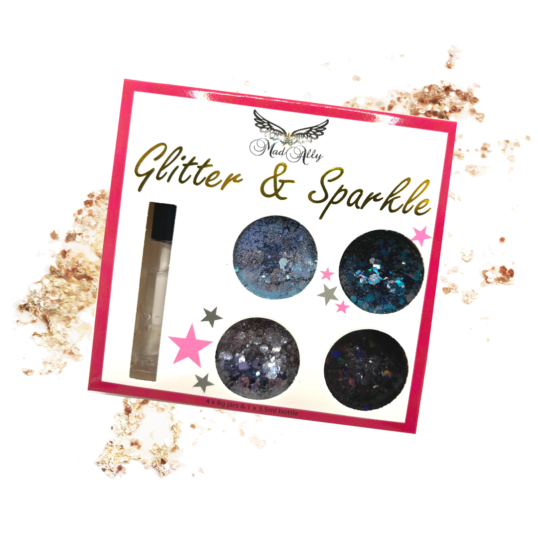 hair and body glitter