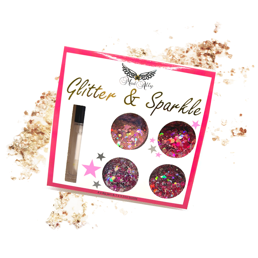 hair and body glitter