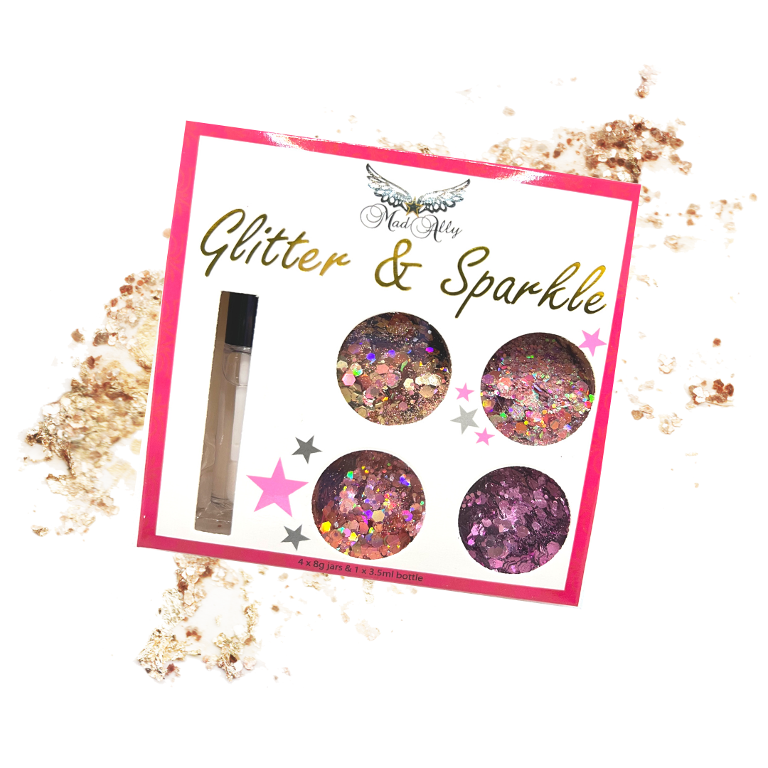 hair and body glitter
