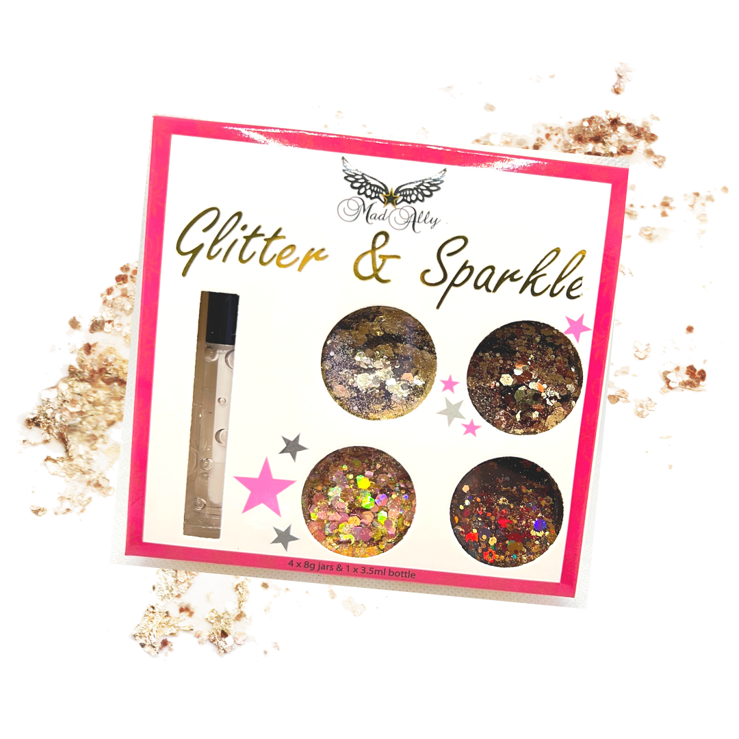 hair and body glitter