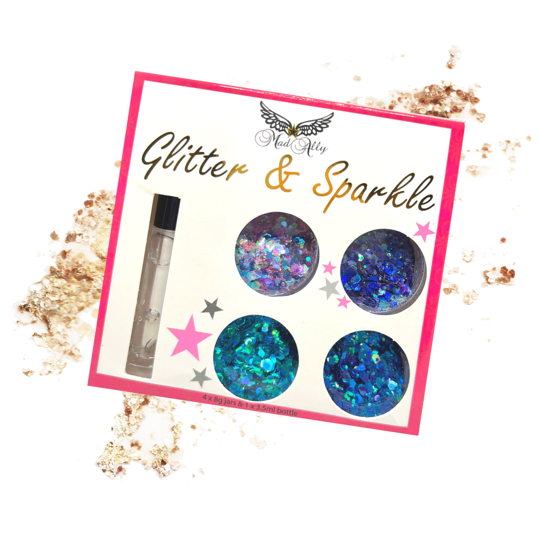 hair and body glitter