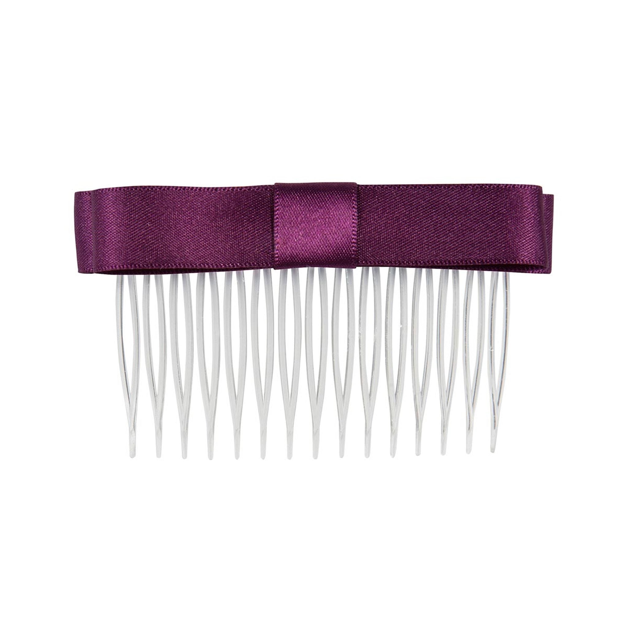 Satin Hair Bow Comb ballet dancer gift, energetiks dancewear, mimmy design