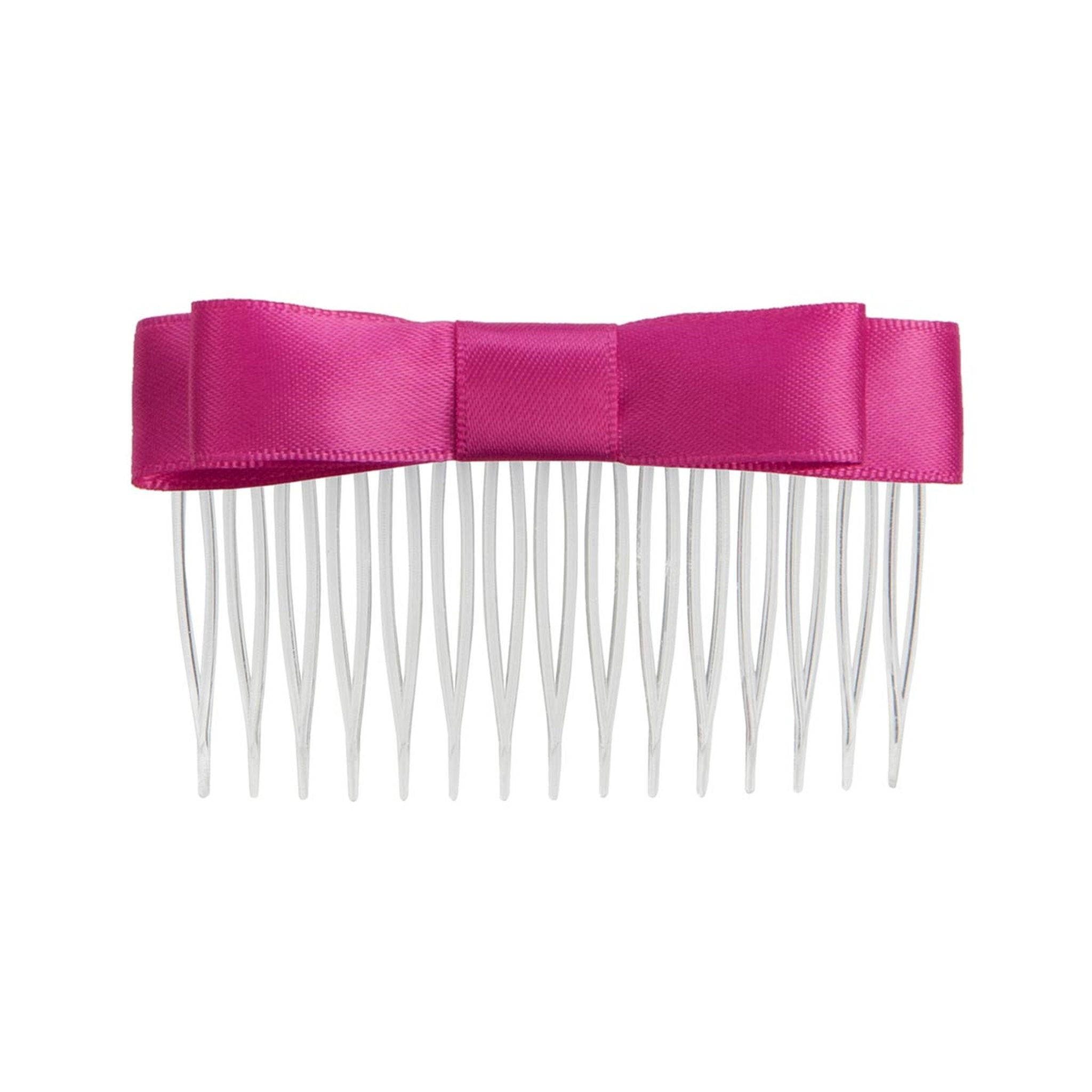 Satin Hair Bow Comb ballet dancer gift, energetiks dancewear, mimmy design