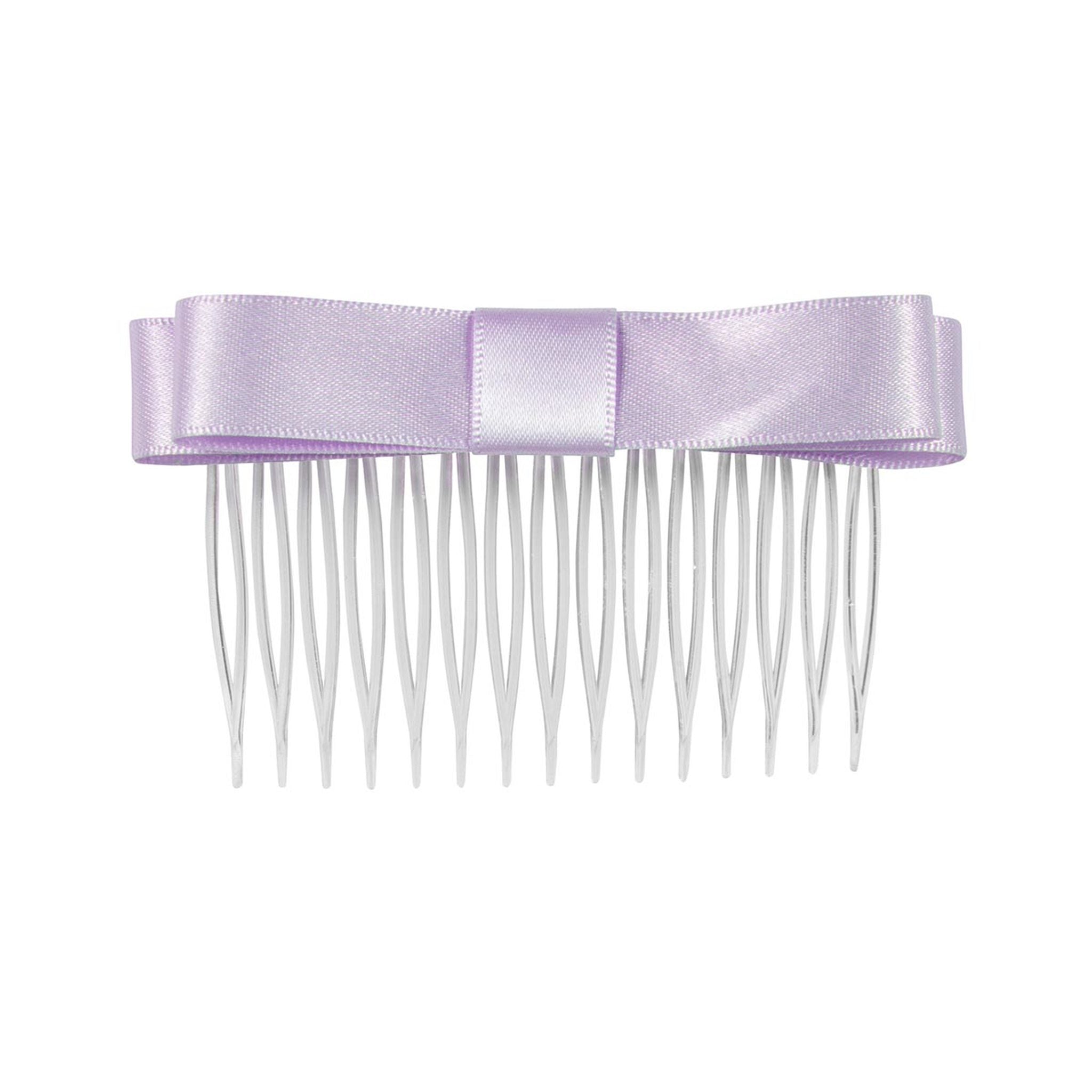 Satin Hair Bow Comb ballet dancer gift, energetiks dancewear, mimmy design