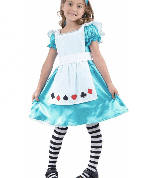 disney alice in wonderland costume girls, bookweek