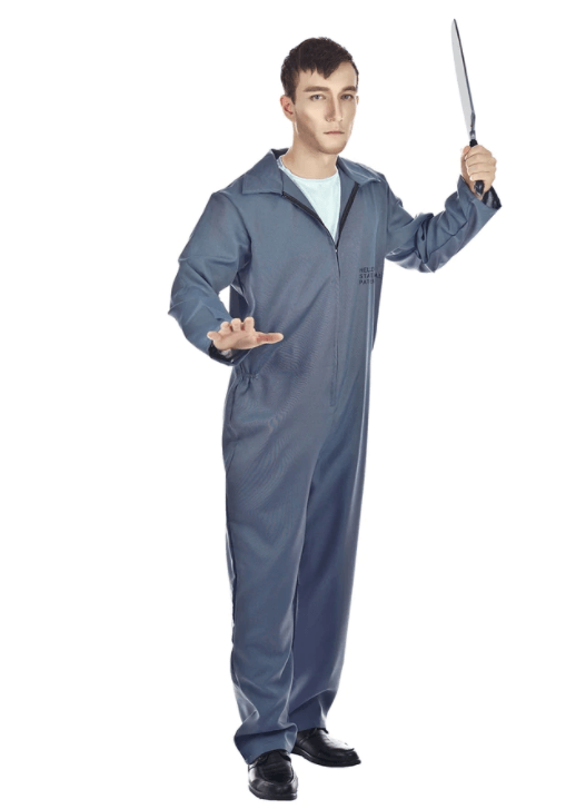 ADULT SERIAL KILLER COSTUME mike myers horror thriller halloween spooky costume