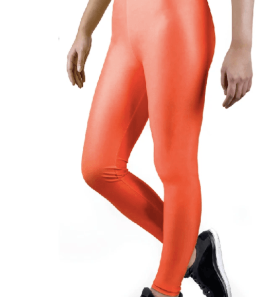 Coloured Leggings fancy dress costume 1980s australia dancewear