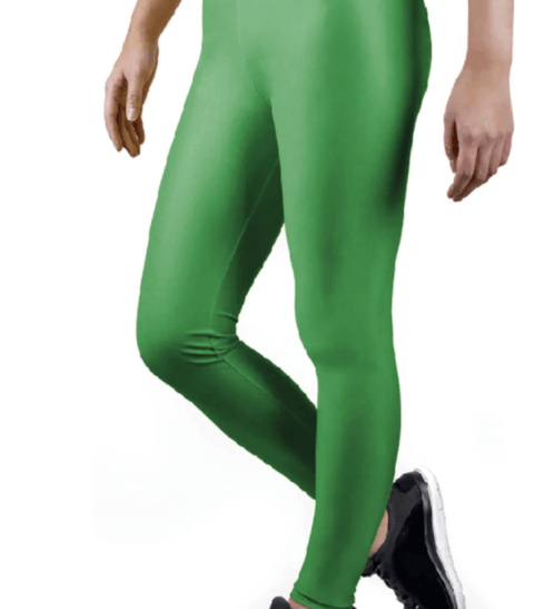 Coloured Leggings fancy dress costume 1980s australia dancewear