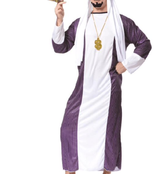 Arabian Man Costume fancy dress australia easy cheap