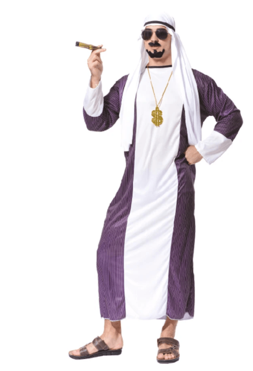 Arabian Man Costume fancy dress australia easy cheap