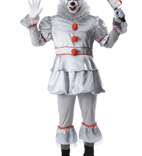 Evil Clown Costume - Penny Wise Halloween Inspired Costume