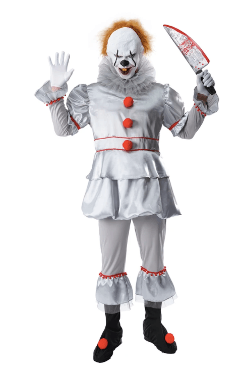 Evil Clown Costume - Penny Wise Halloween Inspired Costume