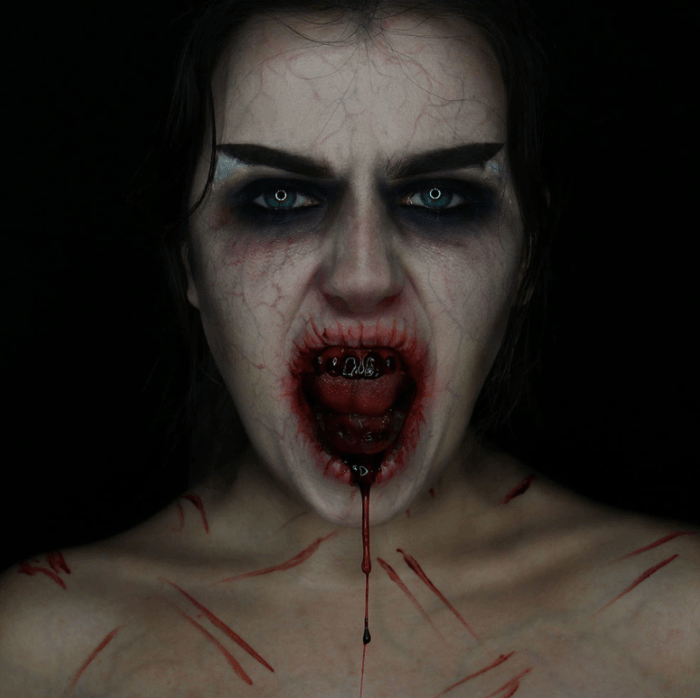 toothfx mehron teeth makeup halloween costume, fancy dress australia