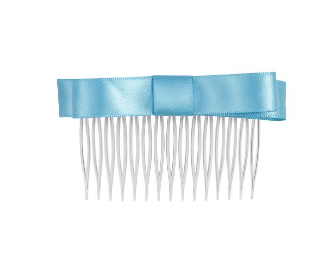 Satin Hair Bow Comb ballet dancer gift, energetiks dancewear, mimmy design