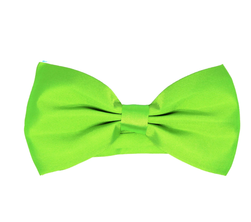 quality large plain bow tie