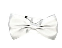 quality large plain bow tie