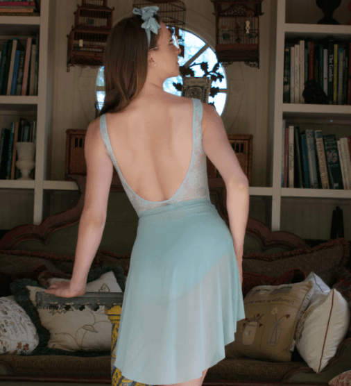 Allison Misty Blue Leotard Eleve Dancewear