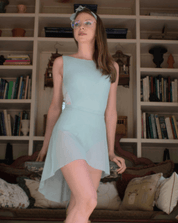 Allison Misty Blue Leotard Eleve Dancewear