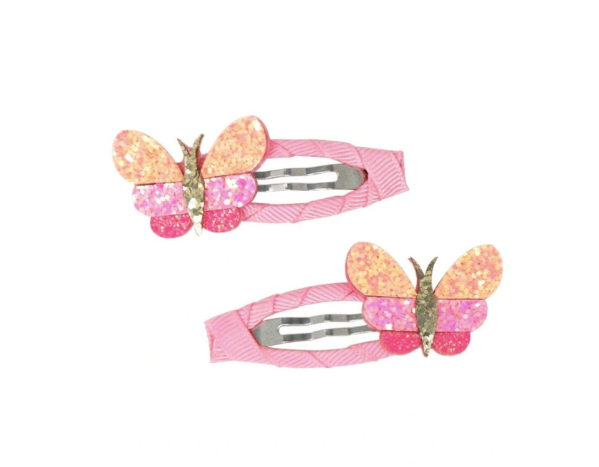 Butterfly Skies Hair Clips