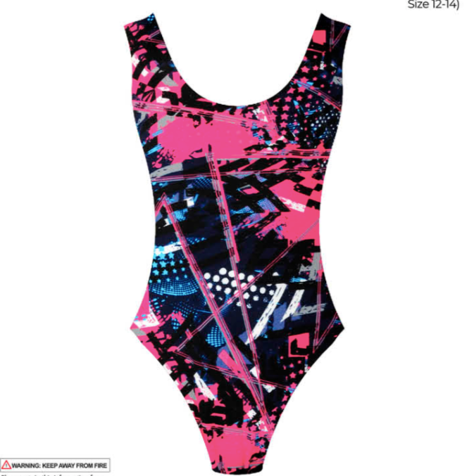 1980s costume leotard