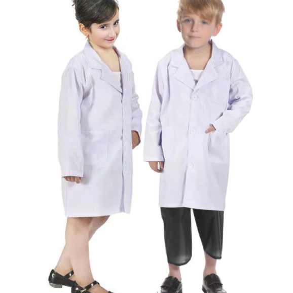 childrens white lab coat